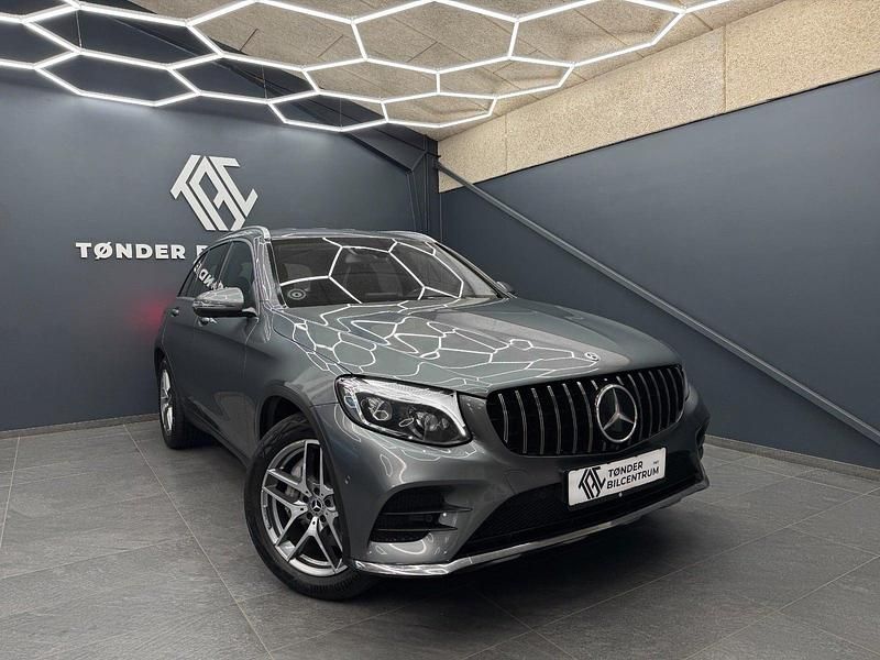 Koksmetal Brugt 2018 Mercedes GLC350 AMG line SUV | 459.500 kr. - Billede 1/4