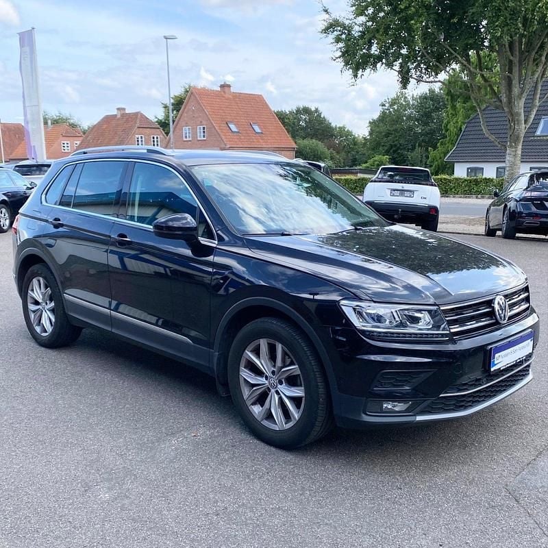Sortmetal Brugt 2019 VW Tiguan Highline SUV | 259.900 kr. (Fair pris) - Billede 1/1