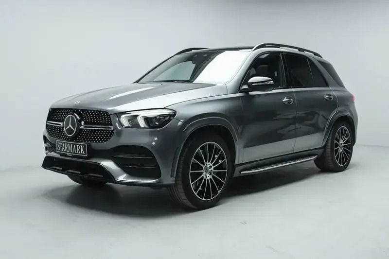 Grå Brugt 2022 Mercedes GLE350e AMG line | 604.900 kr. - Billede 1/4