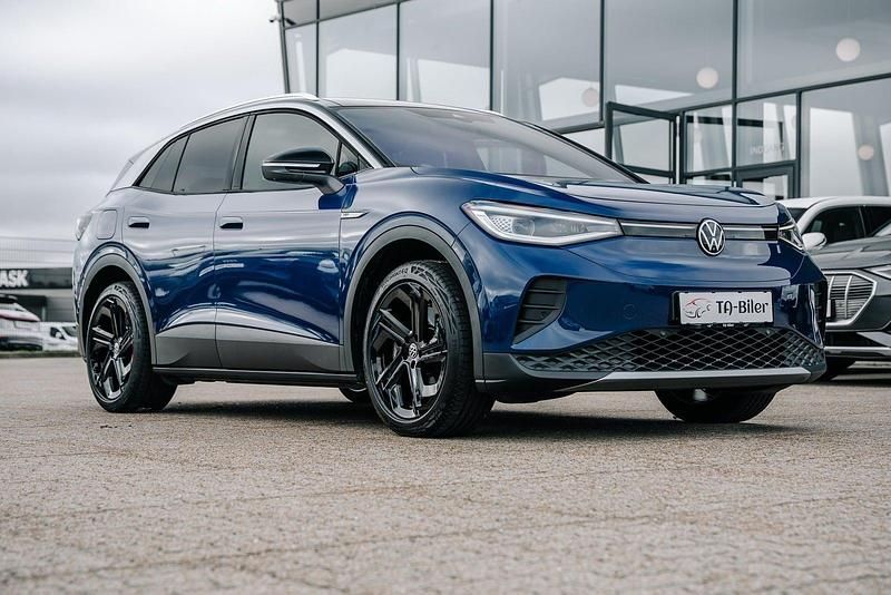 Blåmetal Brugt 2021 VW ID.4 Pro Performance SUV | 249.800 kr. (Fair pris) - Billede 1/4