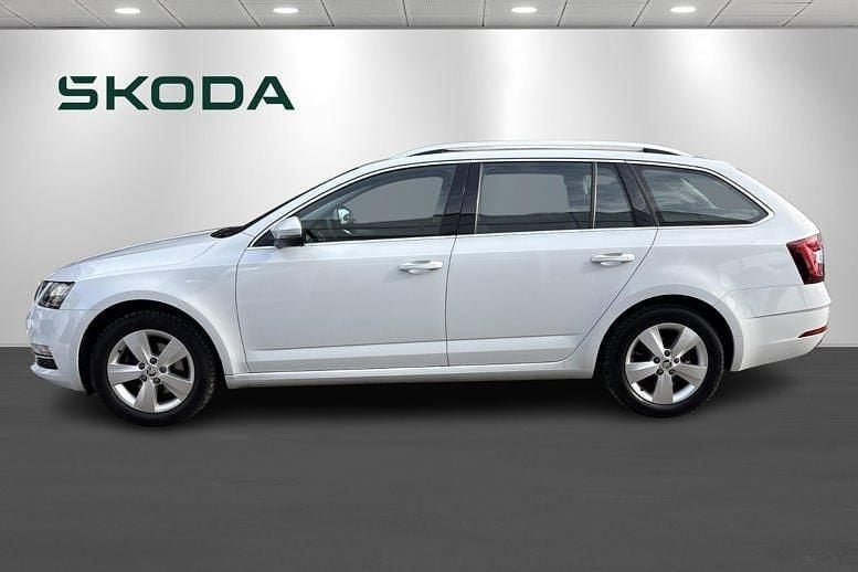Brugt Skoda Octavia Business Line 150 HK (110 kW) 2020 Hvidmetal Stationcar