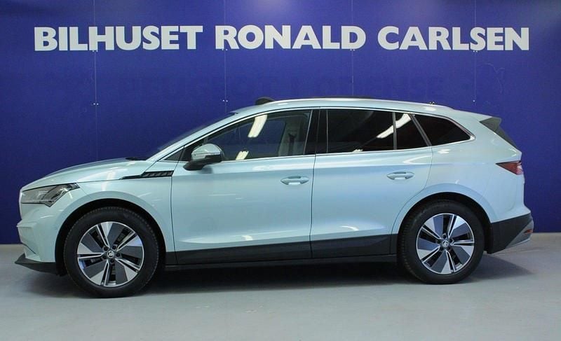 Lysgrønmetal Brugt 2022 Skoda Enyaq iV SUV | 264.900 kr. (God pris) - Billede 1/4