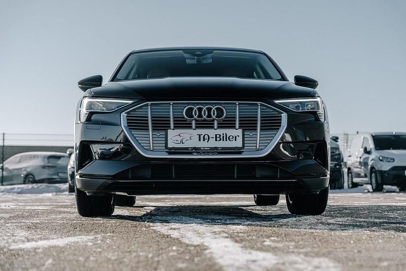Brugt Audi e-tron Advanced 408 HK (300 kW) 2020 Sortmetal SUV