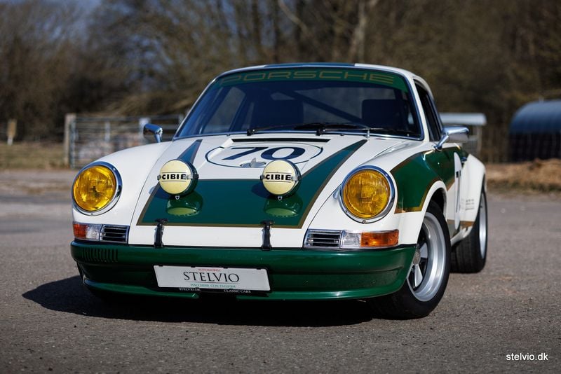 Hvid Brugt 1972 Porsche 911S | 1.295.000 kr. - Billede 1/4