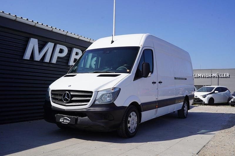 Hvid Brugt 2015 Mercedes Sprinter Van | 60.000 kr. - Billede 1/4