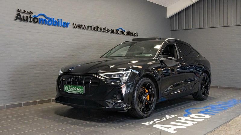 Sortmetal Brugt 2022 Audi e-tron Black Edition SUV | 459.900 kr. (Fair pris) - Billede 1/4