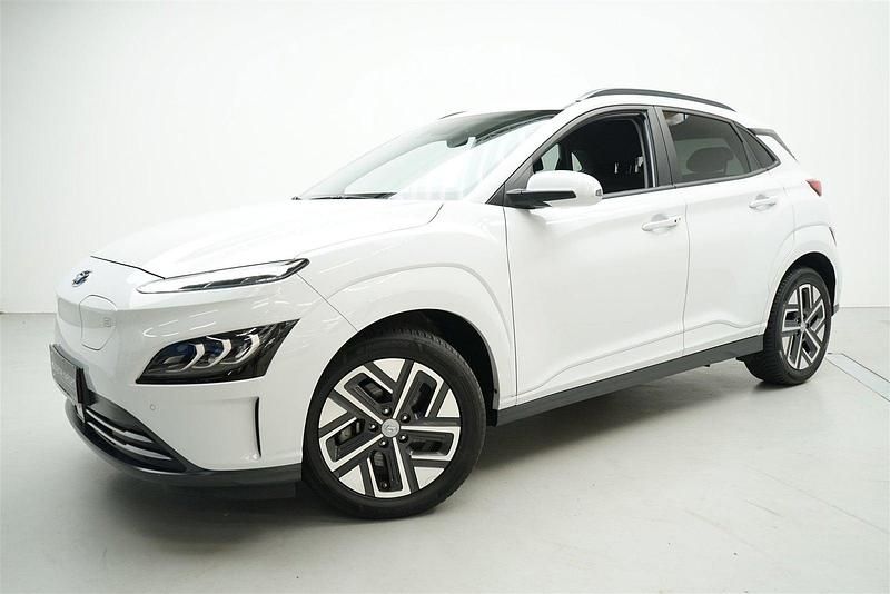 Hvid Brugt 2021 Hyundai Kona Premium SUV | 169.900 kr. (God pris) - Billede 1/4
