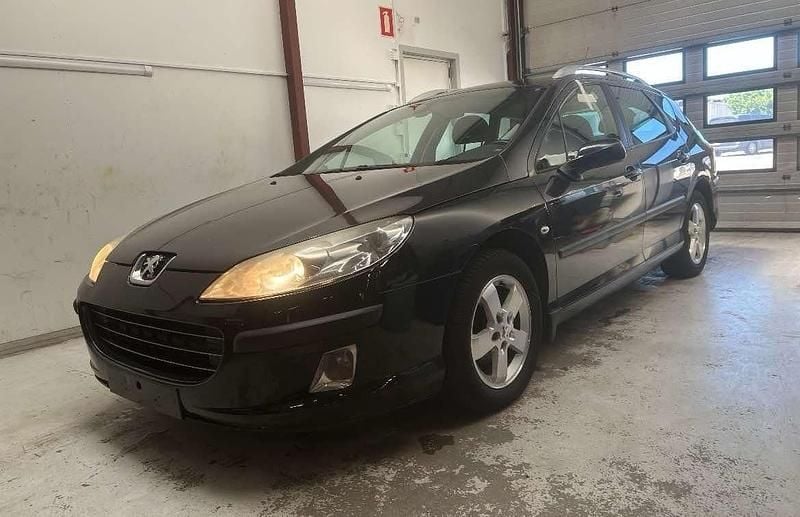 Sortmetal Brugt 2006 Peugeot 407 Stationcar | 14.900 kr. (God pris) - Billede 1/4