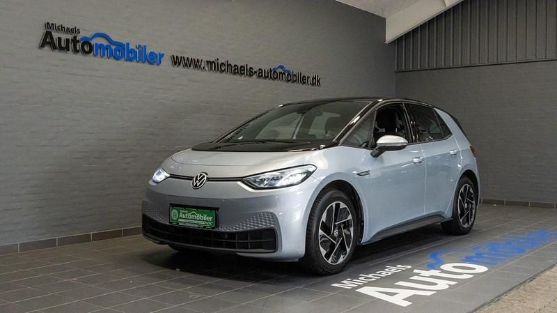 Sølvmetal Brugt 2023 VW ID.3 Pro Hatchback | 199.900 kr. (Fair pris) - Billede 1/4