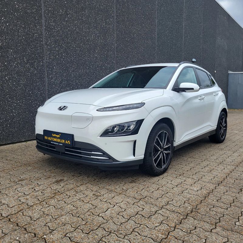 Hvid Brugt 2021 Hyundai Kona Advanced SUV | 184.800 kr. (Fair pris) - Billede 1/4