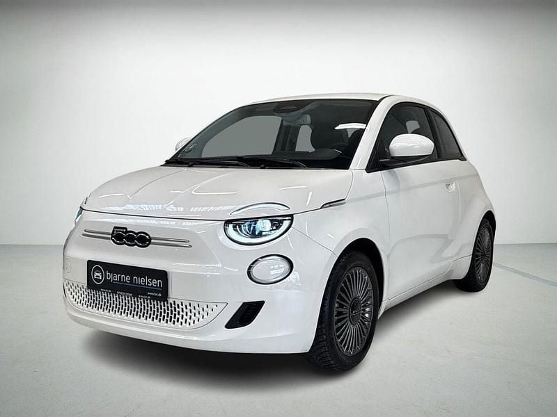 Hvid Brugt 2022 Fiat 500e Icon | 119.900 kr. (God pris) - Billede 1/4