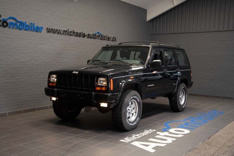 Sortmetal Brugt 1999 Jeep Cherokee SUV | 89.900 kr. - Billede 1/4