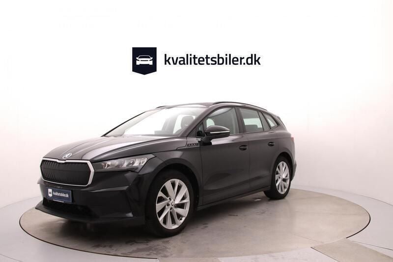 Sortmetal Brugt 2021 Skoda Enyaq iV Loft SUV | 194.900 kr. (God pris) - Billede 1/4