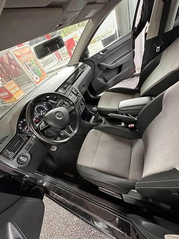 Brugt Skoda Rapid Ambition 90 HK (66 kW) 2016 Sort Hatchback