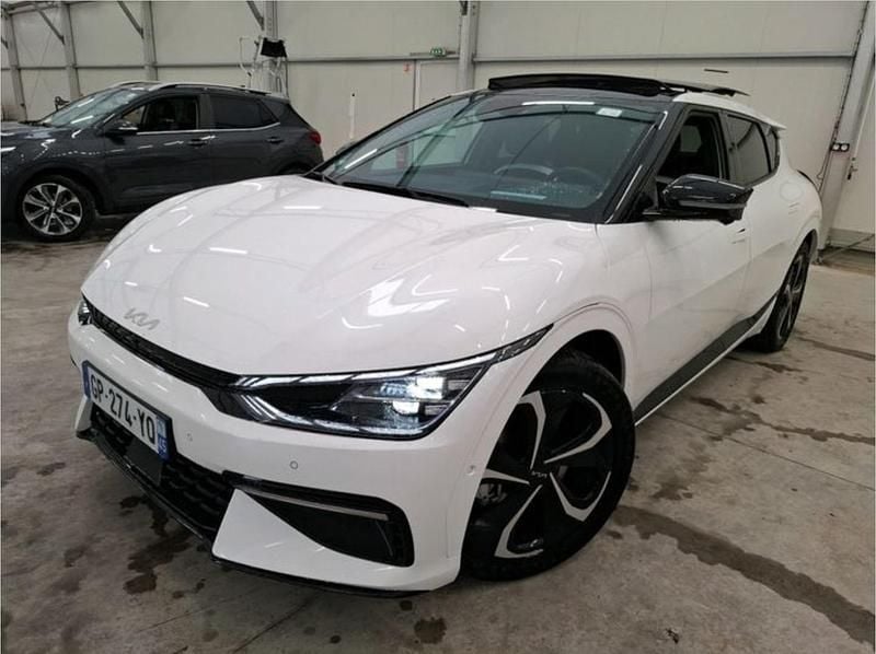Hvid Brugt 2023 Kia EV6 GT-Line SUV | 299.500 kr. (God pris) - Billede 1/4