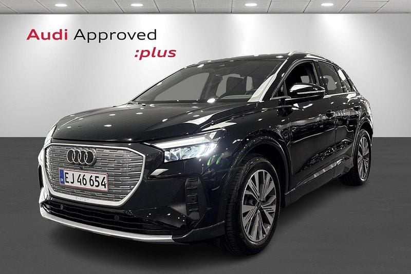 Sortmetal Brugt 2025 Audi Q4 e-tron SUV | 374.900 kr. (Fair pris) - Billede 1/4