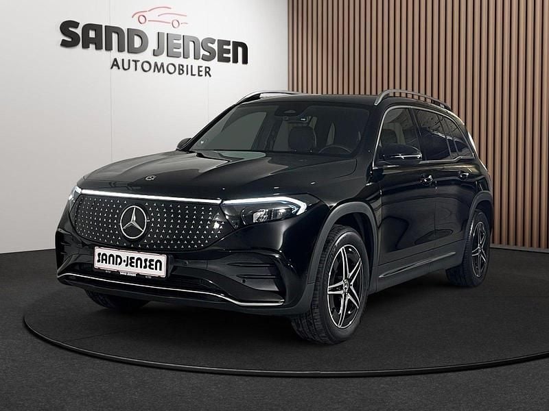 Sort Brugt 2024 Mercedes EQB350 AMG SUV | 309.900 kr. - Billede 1/4