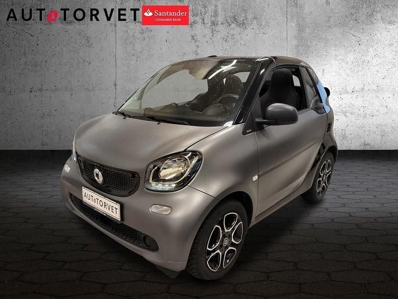Grå Brugt 2018 Smart ForTwo Electric Drive Passion Cabriolet | 59.700 kr. (Super pris) - Billede 1/4