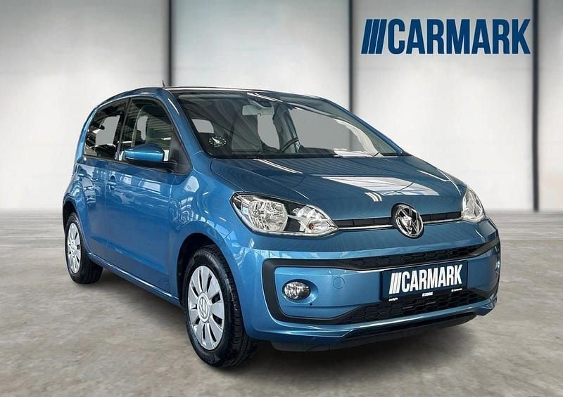 Lysblåmetal Brugt 2018 VW up! move up! Hatchback | 79.800 kr. (God pris) - Billede 1/4