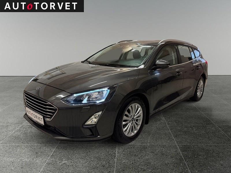 Sortmetal Brugt 2020 Ford Focus Titanium Stationcar | 107.700 kr. (God pris) - Billede 1/4