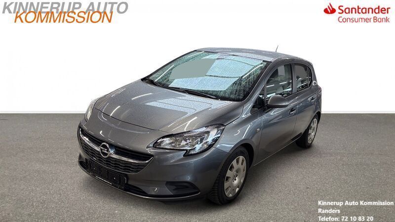 Gråmetal Brugt 2018 Opel Corsa Enjoy Hatchback | 69.900 kr. (Super pris) - Billede 1/4