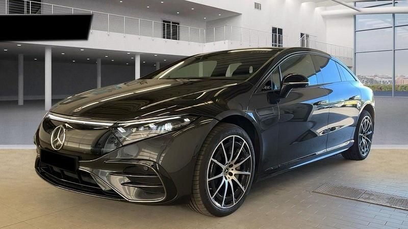 Blåmetal Brugt 2022 Mercedes EQS450+ AMG line Hatchback | 669.500 kr. - Billede 1/4