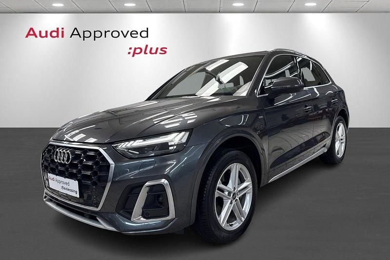 Gråmetal Brugt 2021 Audi Q5 S-Line SUV | 399.900 kr. (Fair pris) - Billede 1/4