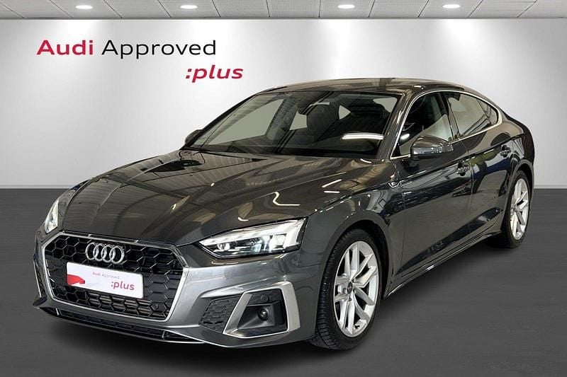 Gråmetal Brugt 2020 Audi A5 Sportback Advanced Hatchback | 334.900 kr. (Fair pris) - Billede 1/4