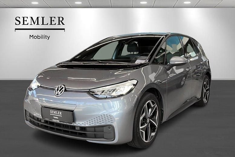 Lysblåmetal Brugt 2021 VW ID.3 Life Hatchback | 159.900 kr. (Fair pris) - Billede 1/4