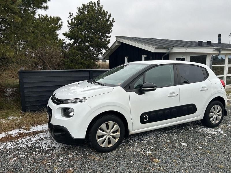 Brugt Citroën C3 PureTech 82 HK (60 kW) 2017 Hvid Hatchback