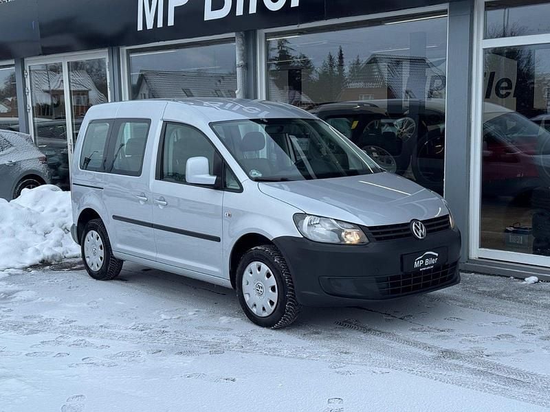 Brugt VW Caddy Trendline 85 HK (62 kW) 2012 Sølvmetal MPV