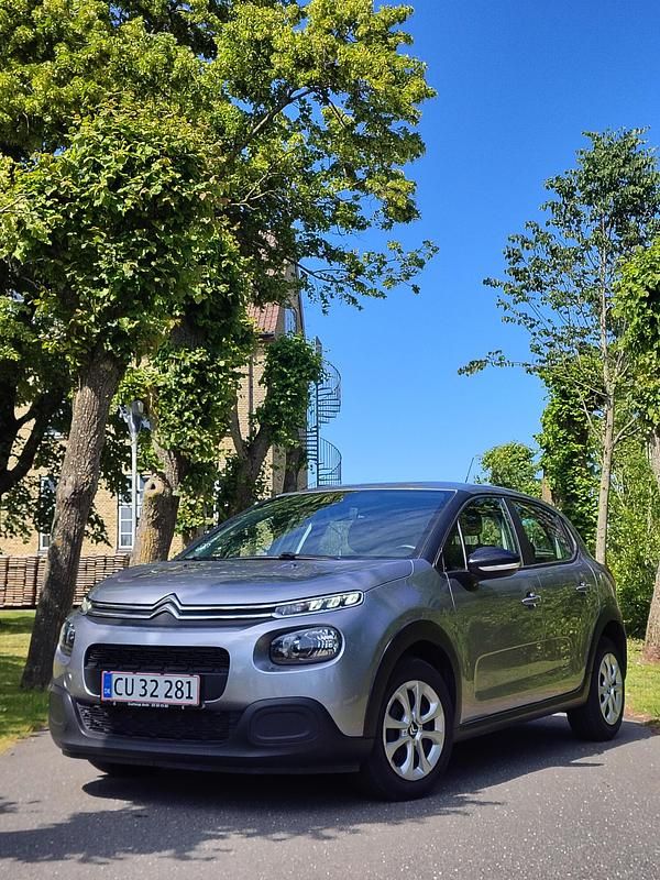 Grå Brugt 2020 Citroën C3 PureTech Hatchback | 59.000 kr. (Fair pris) - Billede 1/9