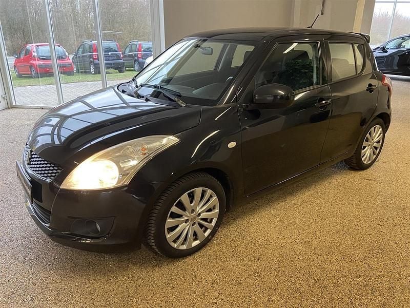 Sort Brugt 2014 Suzuki Swift Hatchback | 49.900 kr. (Fair pris) - Billede 1/4