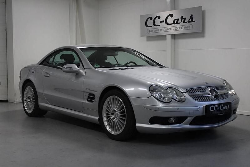 Brugt Mercedes SL55 AMG AMG 2003 Sølv