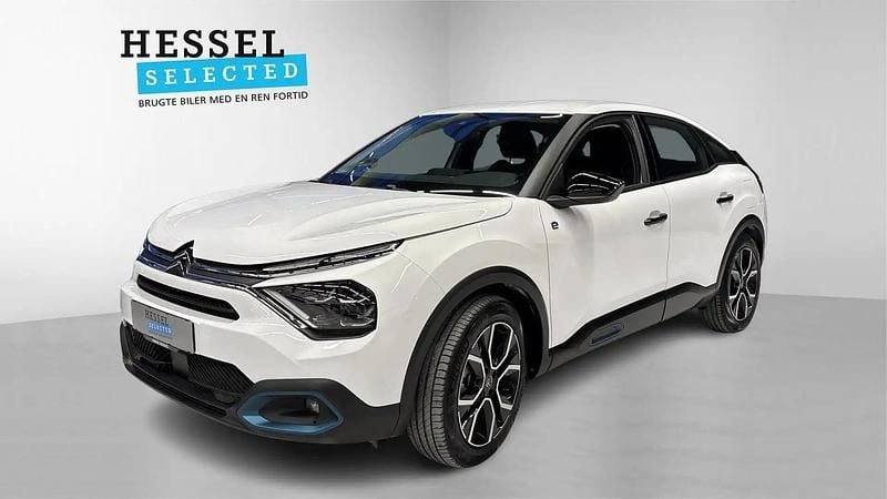 Hvid Brugt 2022 Citroën e-C4 Feel Hatchback | 129.900 kr. (God pris) - Billede 1/4