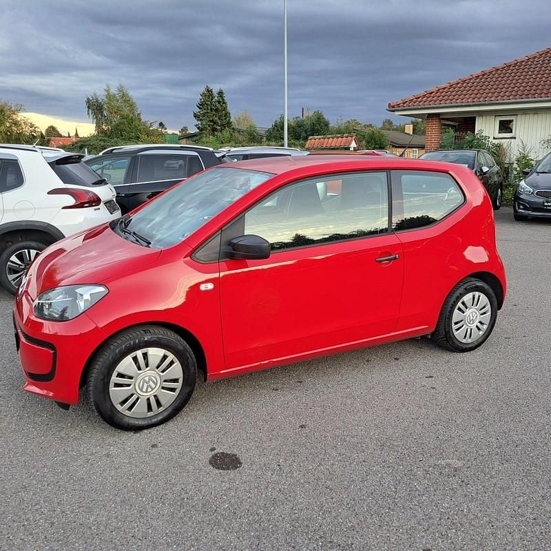 Rød Brugt 2013 VW up! take up! Hatchback | 34.900 kr. (God pris) - Billede 1/4