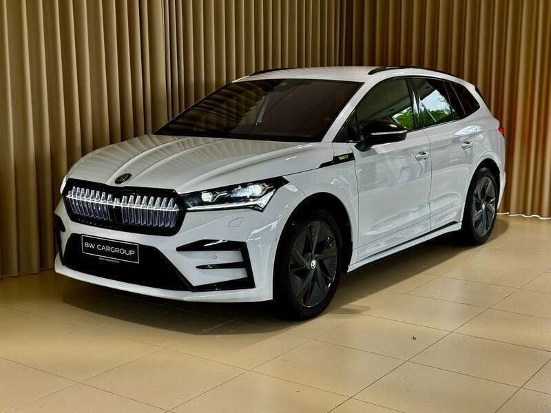 Hvidmetal Brugt 2024 Skoda Enyaq iV RS SUV | 439.900 kr. - Billede 1/4