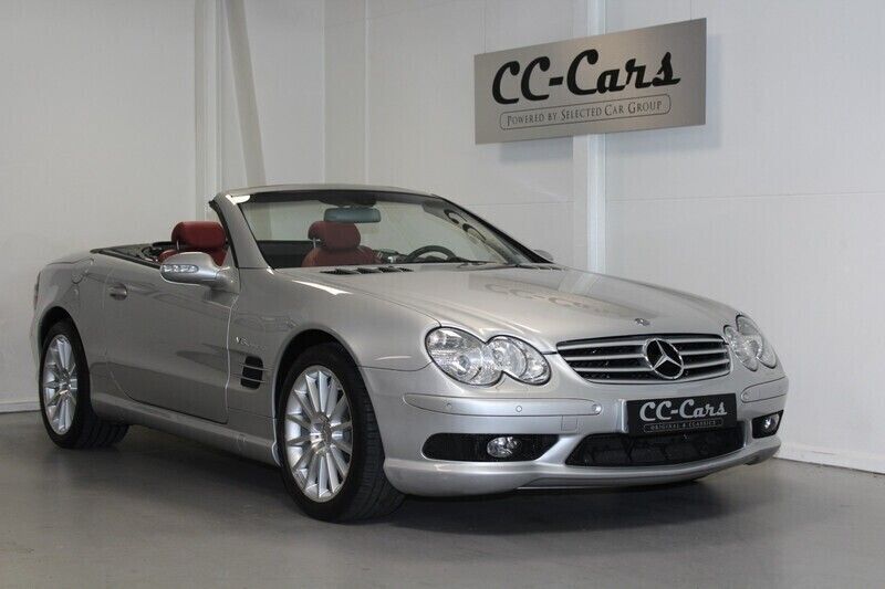 Sølv Brugt 2002 Mercedes SL55 AMG AMG | 449.900 kr. - Billede 1/4