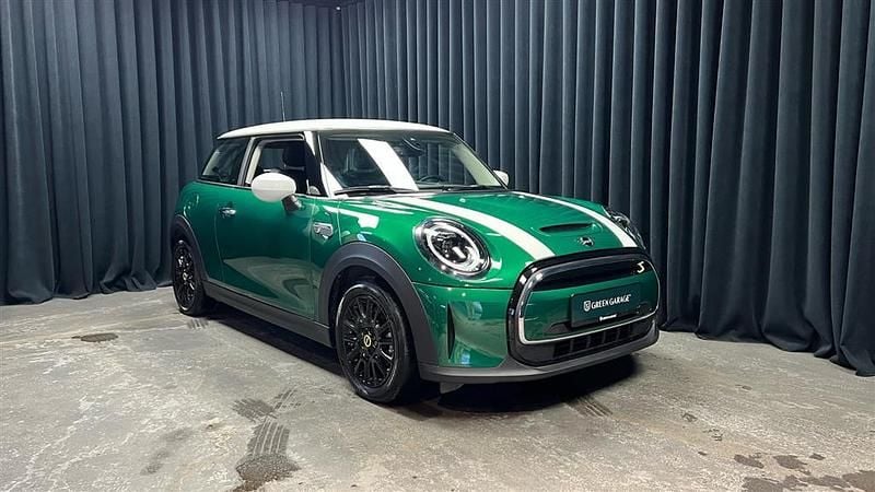 British racing green Brugt 2023 Mini Cooper SE Hatchback | 164.900 kr. (Fair pris) - Billede 1/1