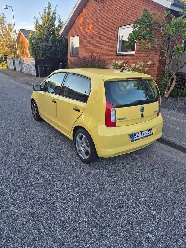 Brugt Skoda Citigo 60 HK (44 kW) 2016 Gul Hatchback