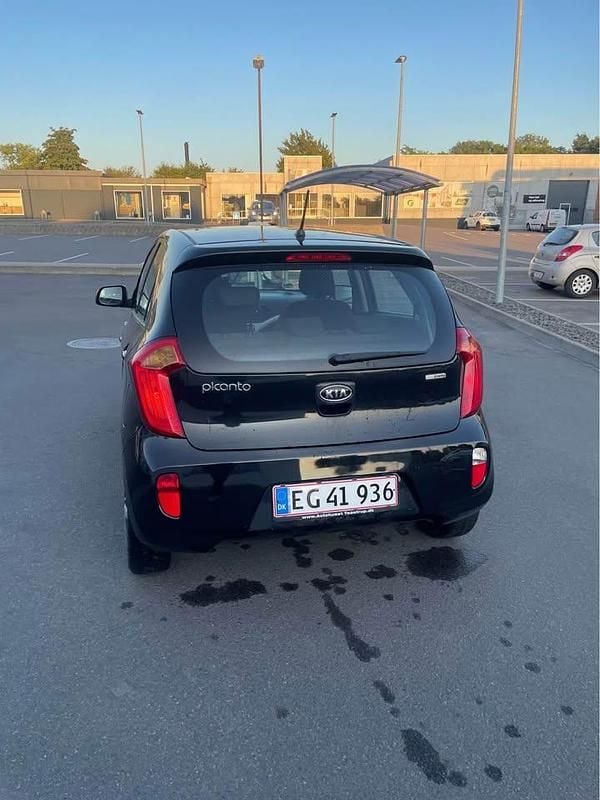 Brugt Kia Picanto 69 HK (50 kW) 2014 Sort Hatchback
