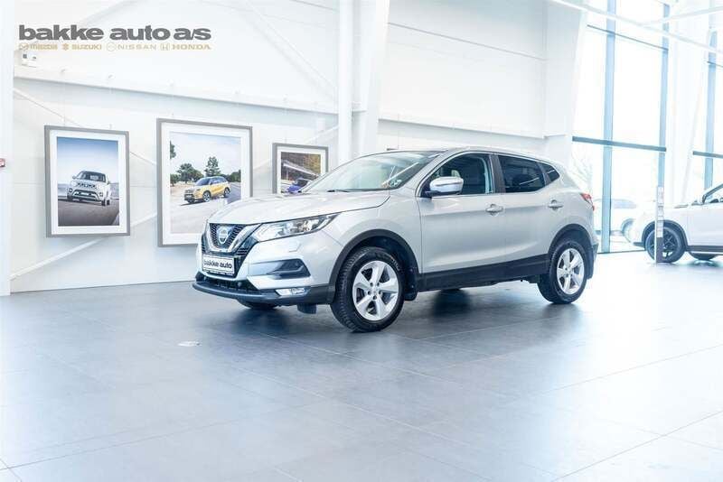 Sølvmetal Brugt 2018 Nissan Qashqai Acenta SUV | 139.900 kr. (Fair pris) - Billede 1/2