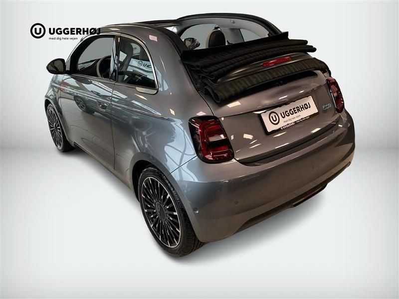 Brugt Fiat 500e La Prima 86 kW (118 HK) 2021 Koksmetal Cabriolet