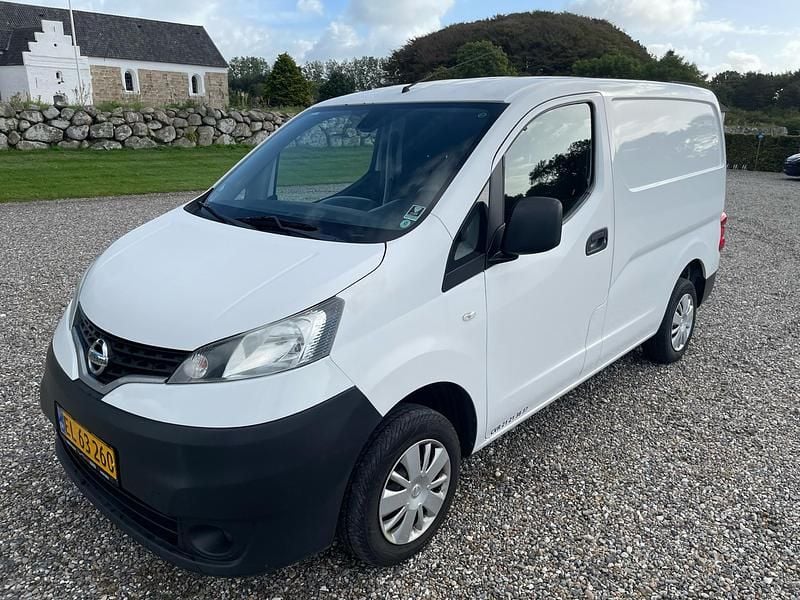 Hvid Brugt 2016 Nissan NV200 Comfort Van | 54.800 kr. - Billede 1/4