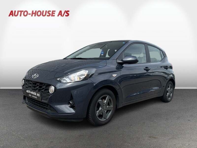 Blåmetal Brugt 2023 Hyundai i10 Advanced Hatchback | 142.900 kr. (Fair pris) - Billede 1/4
