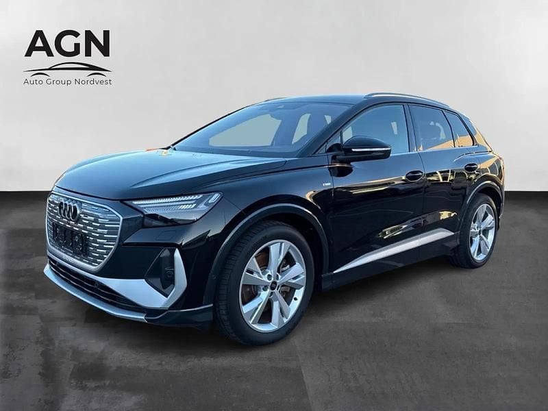 Sortmetal Brugt 2024 Audi Q4 e-tron S-Line SUV | 369.900 kr. (Fair pris) - Billede 1/3