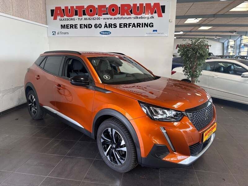 Orangemetal Brugt 2023 Peugeot 2008 Sport SUV | 149.900 kr. - Billede 1/4