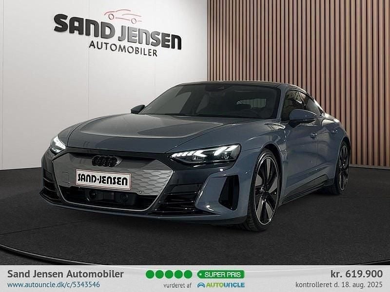 Gråmetal Brugt 2022 Audi e-tron GT quattro Ambiente Sedan | 619.900 kr. (Super pris) - Billede 1/4