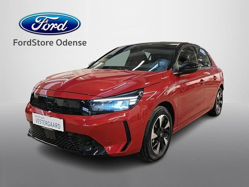 Brugt Opel Corsa-e GS Line 100 kW (136 HK) 2024 Rød Hatchback