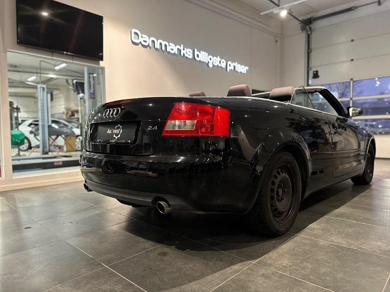 Brugt Audi A4 Cabriolet 170 HK (125 kW) 2004 Sort Cabriolet